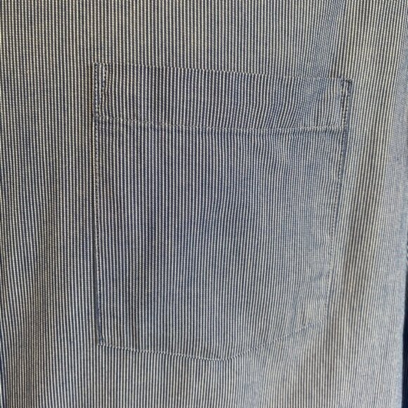 Michael Kors striped dress shirt with long sleeves. Men's size 17 34/35 - Picture 8 of 12